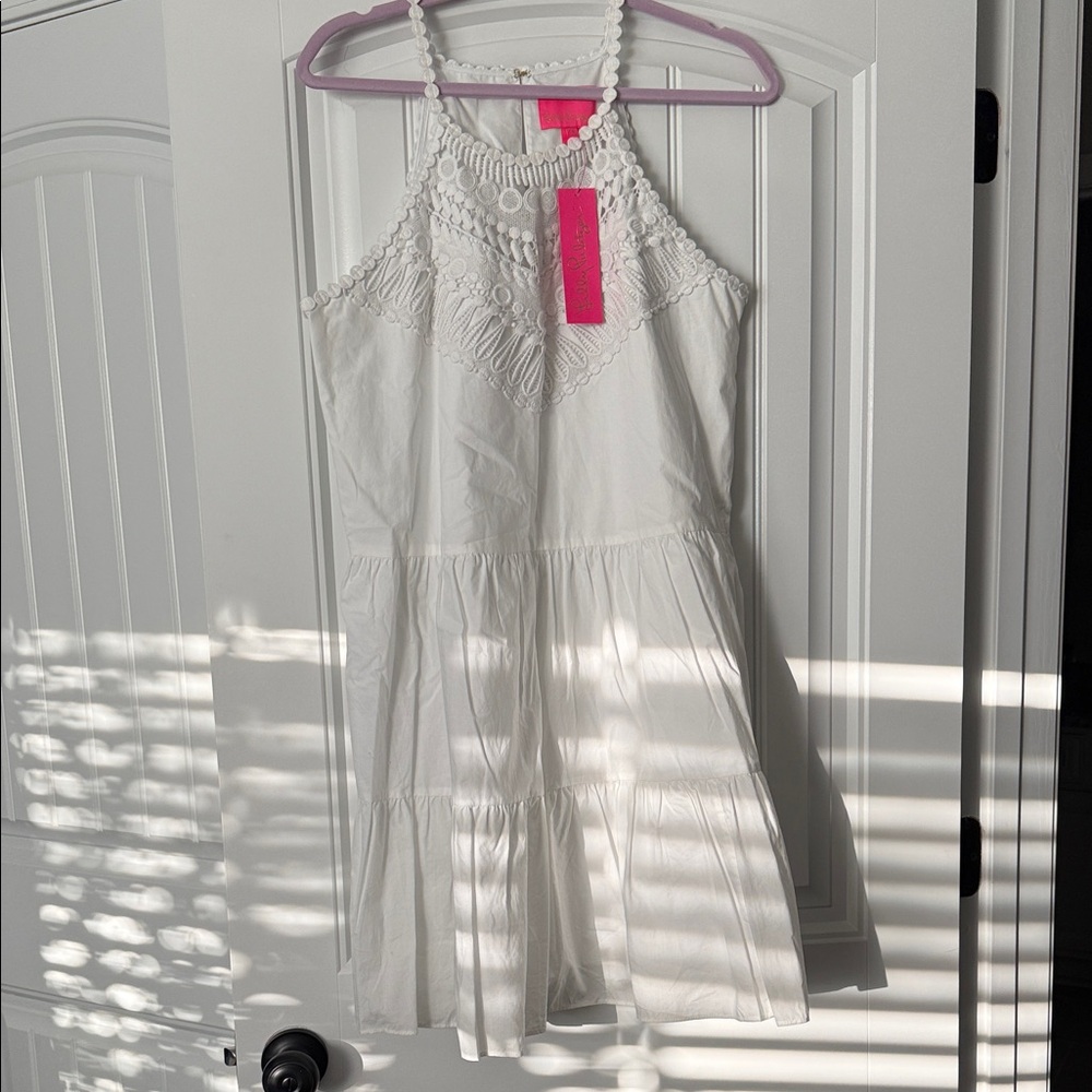 Lilly Pulitzer White Lace Dress